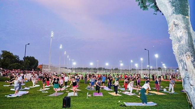 海淀肖家河·綠動天地 北五環(huán)邊崛起休閑健身新地標