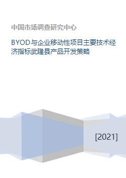 BYOD與企業(yè)移動(dòng)性項(xiàng)目技術(shù)經(jīng)濟(jì)指標(biāo)分析及武隆縣產(chǎn)品開發(fā)策略